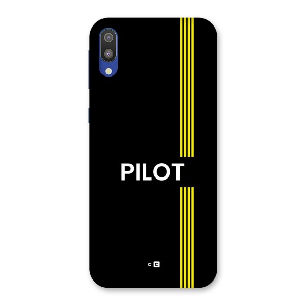 Pilot Stripes Back Case for Galaxy M10