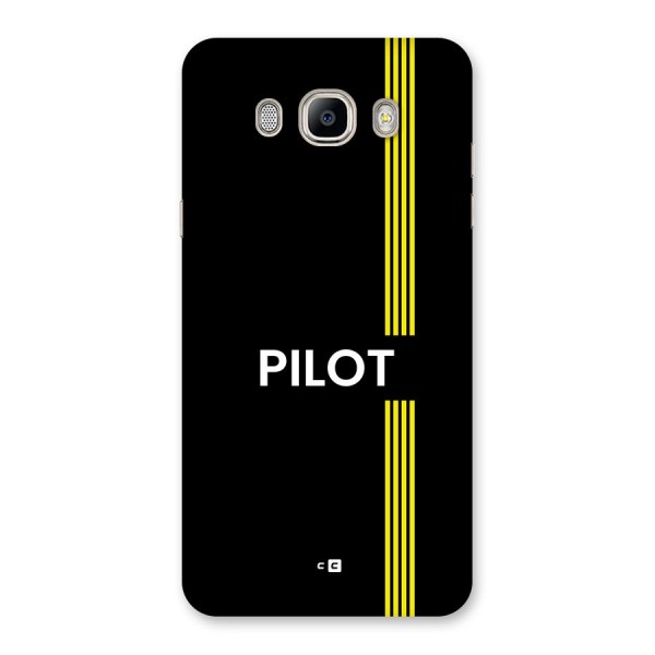 Pilot Stripes Back Case for Galaxy On8