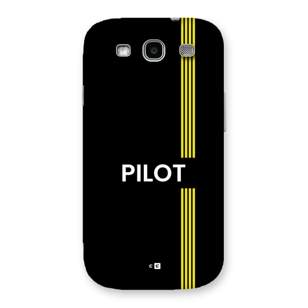 Pilot Stripes Back Case for Galaxy S3 Neo