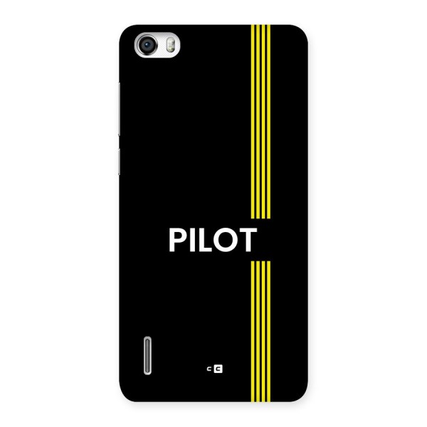 Pilot Stripes Back Case for Honor 6