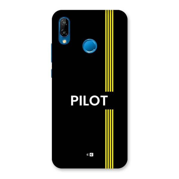 Pilot Stripes Back Case for Huawei P20 Lite