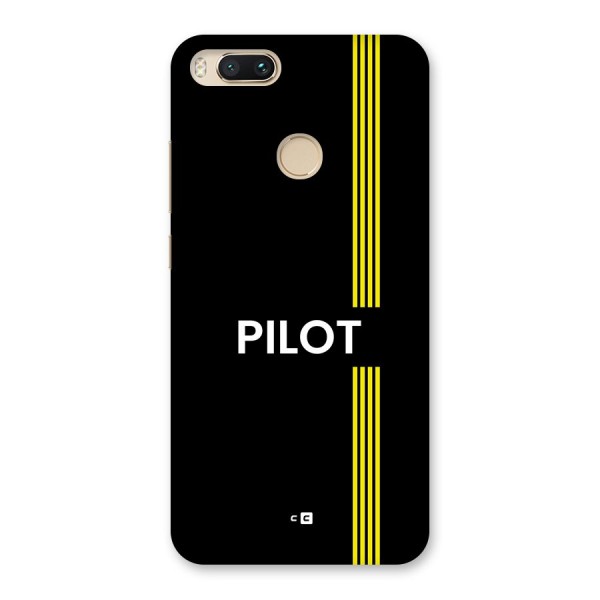 Pilot Stripes Back Case for Mi A1