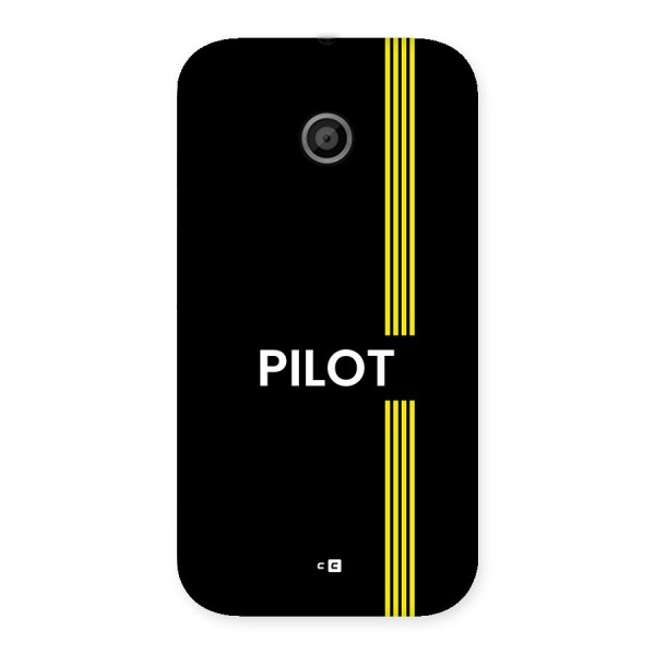 Pilot Stripes Back Case for Moto E