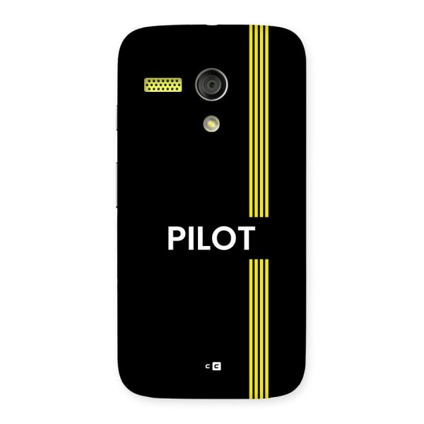 Pilot Stripes Back Case for Moto G