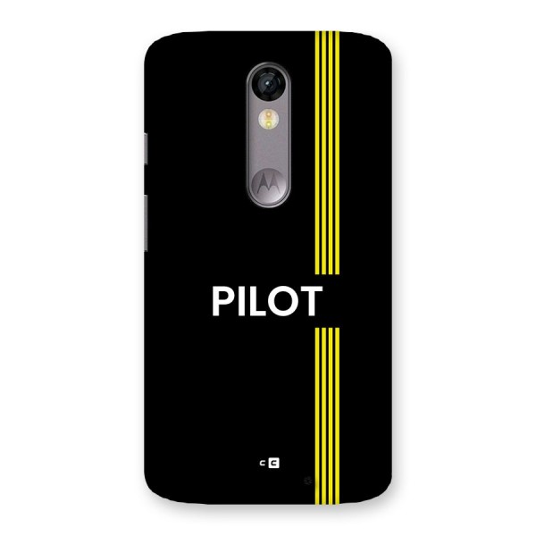 Pilot Stripes Back Case for Moto X Force