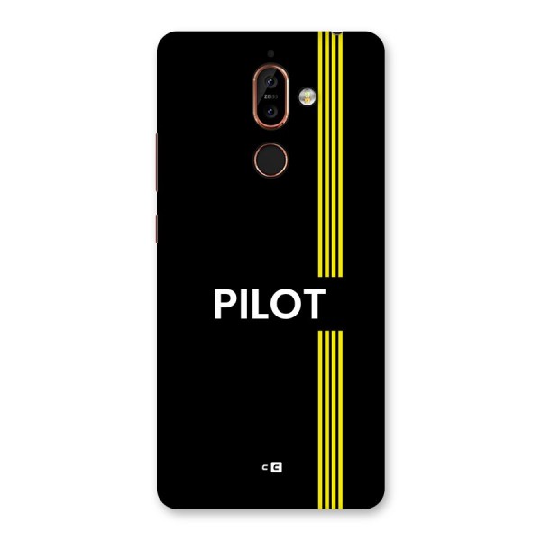 Pilot Stripes Back Case for Nokia 7 Plus