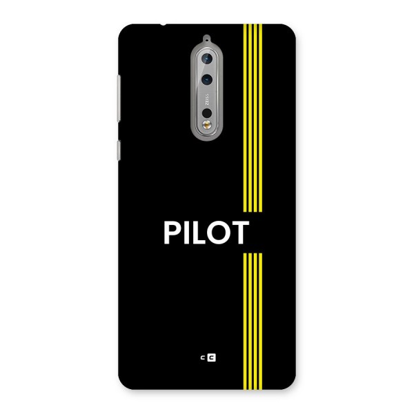 Pilot Stripes Back Case for Nokia 8