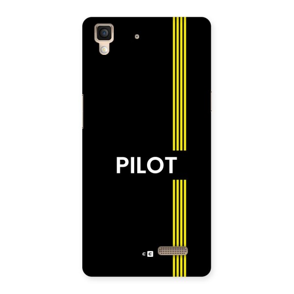 Pilot Stripes Back Case for Oppo R7