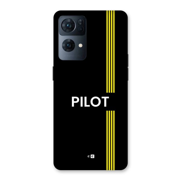 Pilot Stripes Back Case for Oppo Reno7 Pro 5G