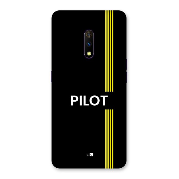 Pilot Stripes Back Case for Realme X