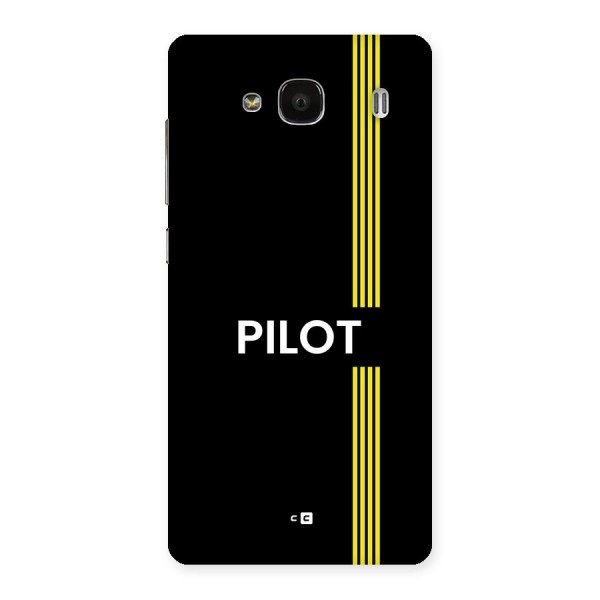 Pilot Stripes Back Case for Redmi 2s