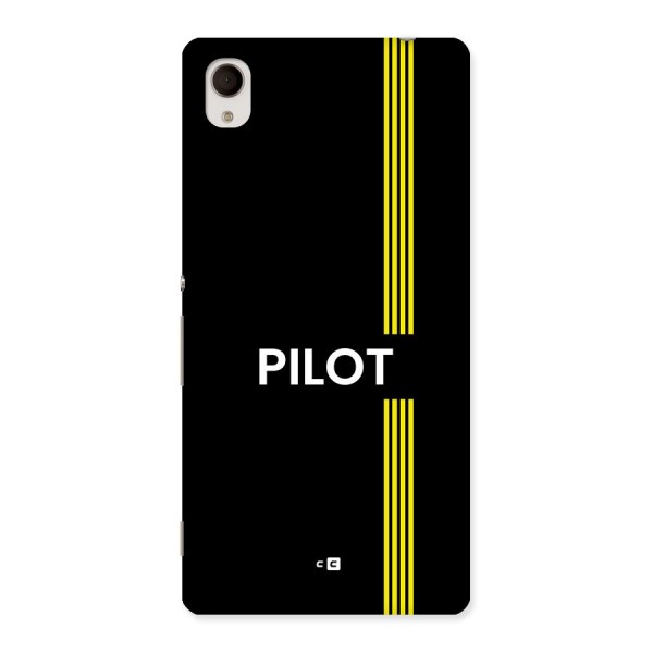 Pilot Stripes Back Case for Xperia M4