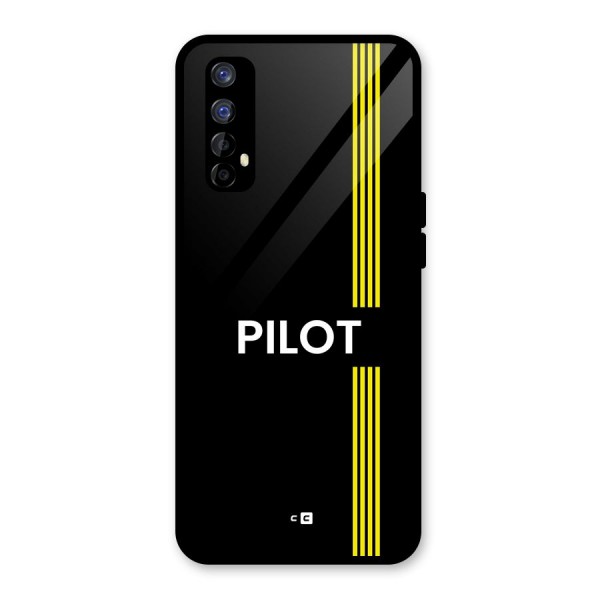 Pilot Stripes Glass Back Case for Realme 7