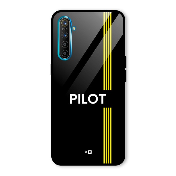 Pilot Stripes Glass Back Case for Realme X2