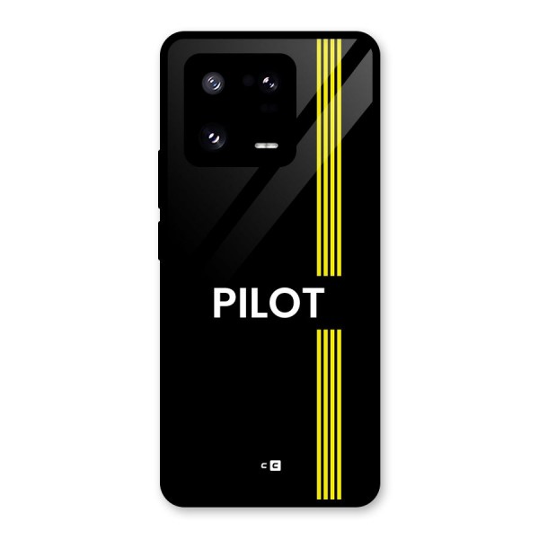 Pilot Stripes Glass Back Case for Xiaomi 13 Pro