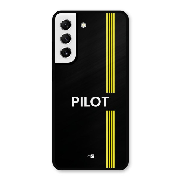 Pilot Stripes Metal Back Case for Galaxy S21 FE 5G