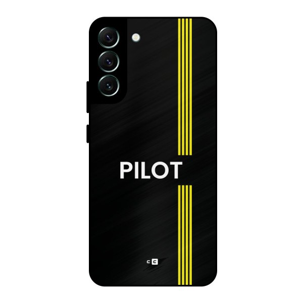 Pilot Stripes Metal Back Case for Galaxy S22 Plus 5G