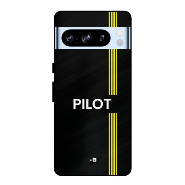 Pilot Stripes Metal Back Case for Google Pixel 8 Pro