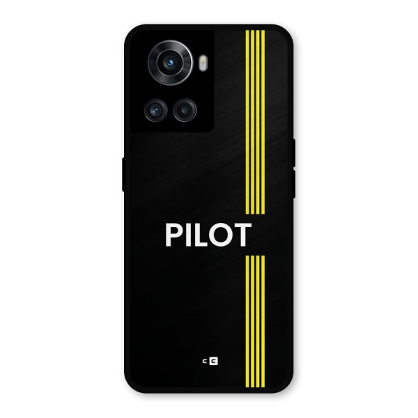 Pilot Stripes Metal Back Case for OnePlus 10R