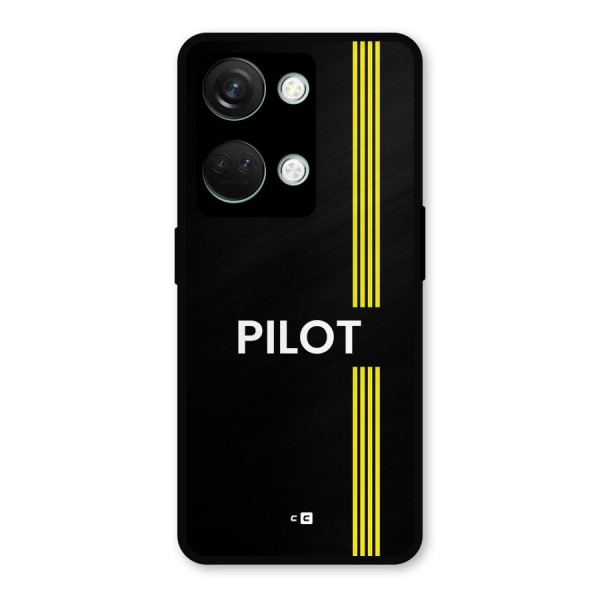 Pilot Stripes Metal Back Case for OnePlus Nord 3