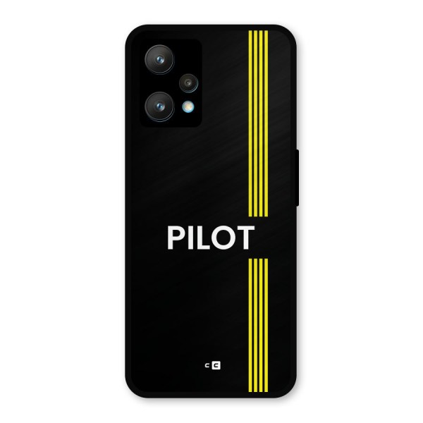 Pilot Stripes Metal Back Case for Realme 9