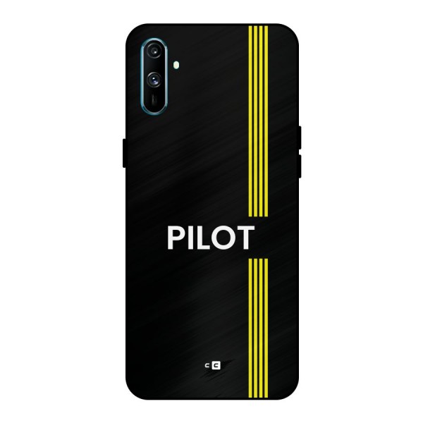 Pilot Stripes Metal Back Case for Realme C3