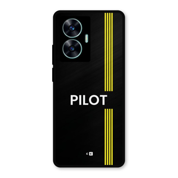 Pilot Stripes Metal Back Case for Realme C55