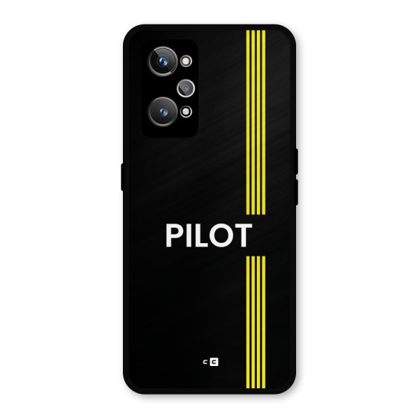 Pilot Stripes Metal Back Case for Realme GT 2