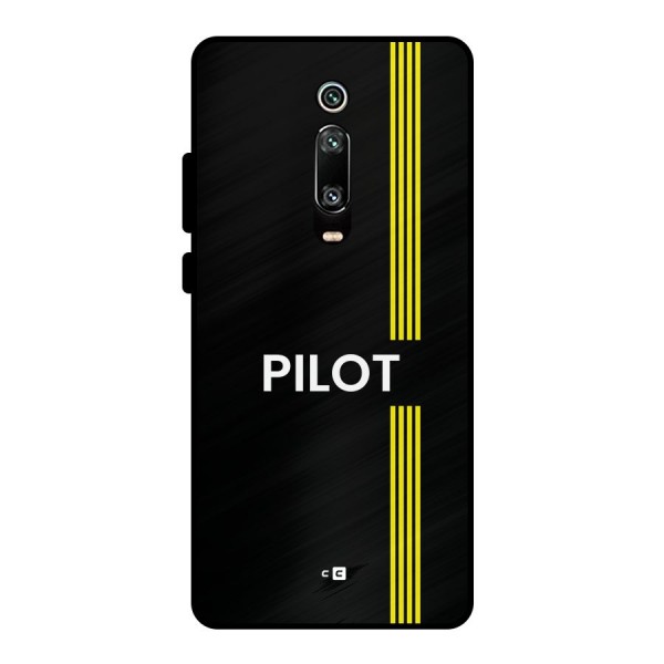 Pilot Stripes Metal Back Case for Redmi K20