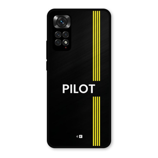 Pilot Stripes Metal Back Case for Redmi Note 11