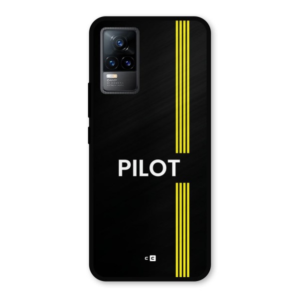 Pilot Stripes Metal Back Case for Vivo Y73