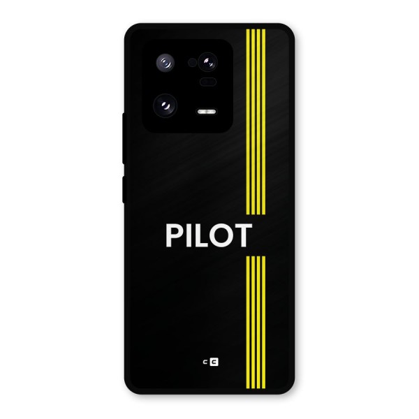 Pilot Stripes Metal Back Case for Xiaomi 13 Pro