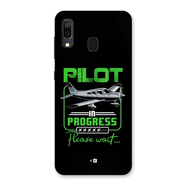 Pilot in Progress Back Case for Galaxy A30