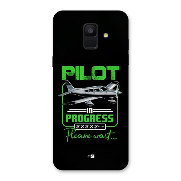 Pilot in Progress Back Case for Galaxy A6 (2018)