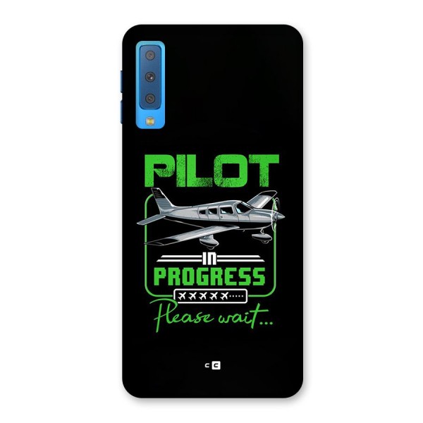 Pilot in Progress Back Case for Galaxy A7 (2018)