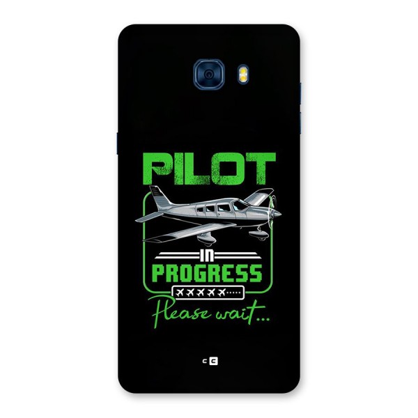 Pilot in Progress Back Case for Galaxy C7 Pro