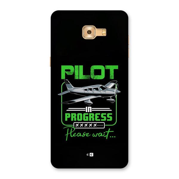 Pilot in Progress Back Case for Galaxy C9 Pro