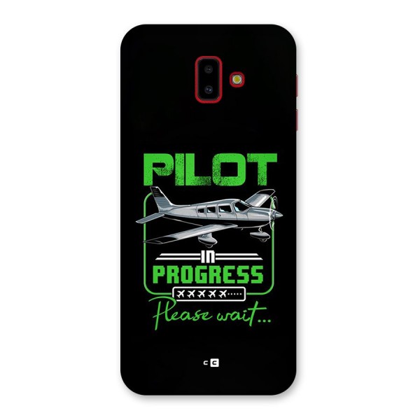 Pilot in Progress Back Case for Galaxy J6 Plus