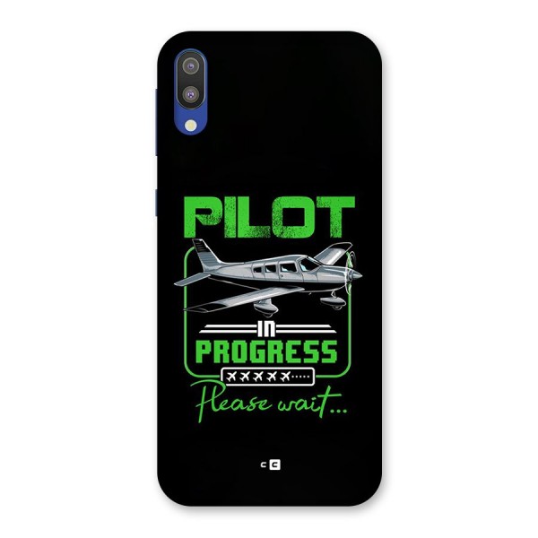 Pilot in Progress Back Case for Galaxy M10