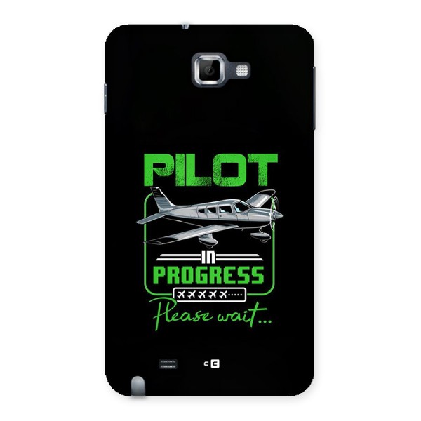 Pilot in Progress Back Case for Galaxy Note