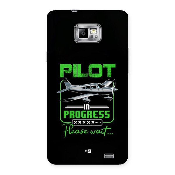 Pilot in Progress Back Case for Galaxy S2