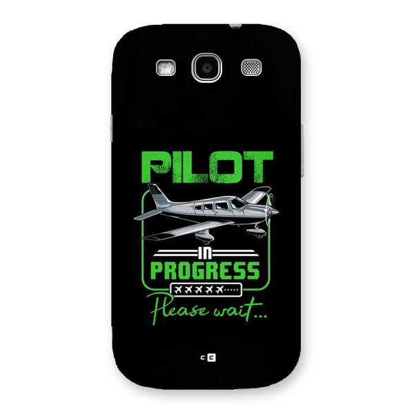 Pilot in Progress Back Case for Galaxy S3