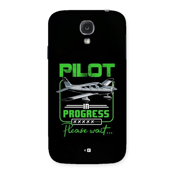 Pilot in Progress Back Case for Galaxy S4