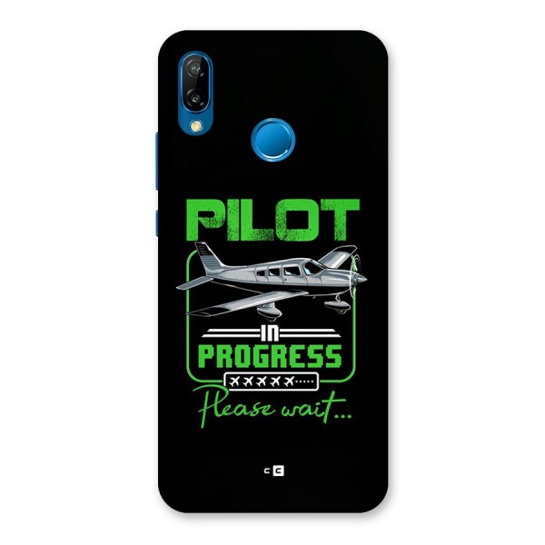 Pilot in Progress Back Case for Huawei P20 Lite