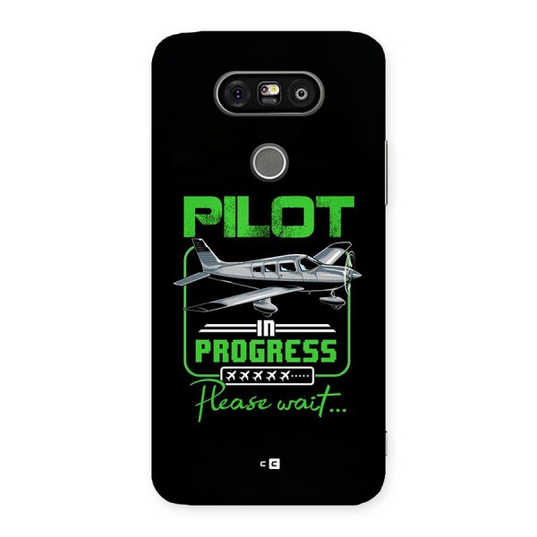 Pilot in Progress Back Case for LG G5