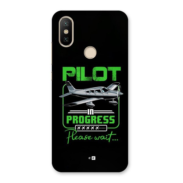 Pilot in Progress Back Case for Mi A2