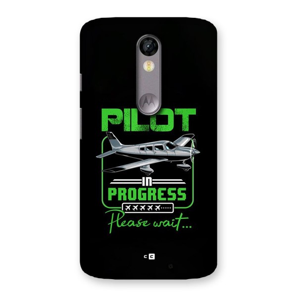 Pilot in Progress Back Case for Moto X Force