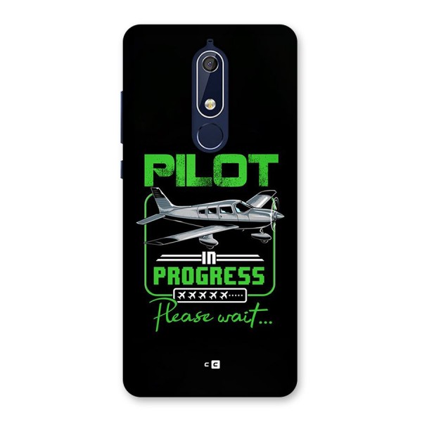 Pilot in Progress Back Case for Nokia 5.1