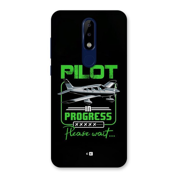 Pilot in Progress Back Case for Nokia 5.1 Plus