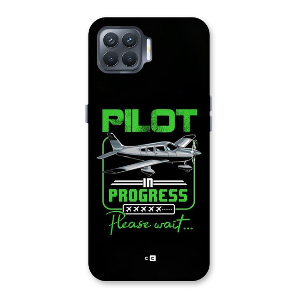 Pilot in Progress Back Case for Oppo F17 Pro